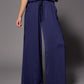 Polly wide leg broek - Navy