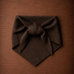Tini driehoek sjaal - Dark Brown