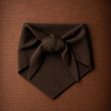 Tini driehoek sjaal - Dark Brown