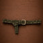 Ruth suede riem - Khaki Studs