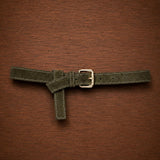 Ruth suede riem - Khaki