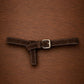 Ruth suede riem - Brown