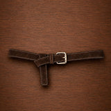 Ruth suede riem - Brown
