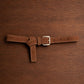 Ruth suede riem - Camel