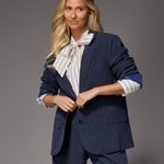 Iowa oversized blazer - Navy