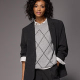 Iowa oversized blazer - Grey