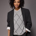 Iowa oversized blazer - Grey