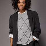 Iowa oversized blazer - Grey