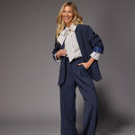 Iowa oversized blazer - Navy