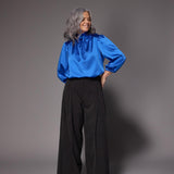 Texas pantalon met dubbele bandplooi - Grey