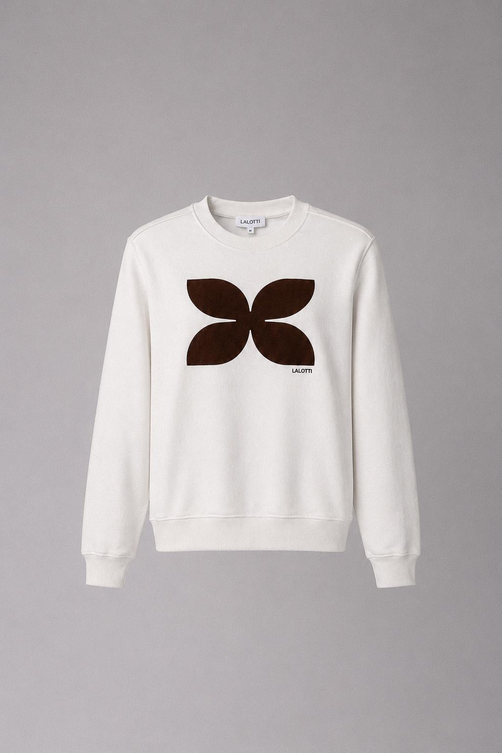 Charm sweater - Brown / Ecru