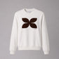 Charm sweater - Brown / Ecru