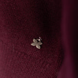 Giga pull met ronde hals - Burgundy