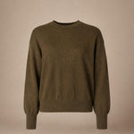 Giga pull met ronde hals - Khaki