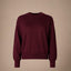 Giga pull met ronde hals - Burgundy