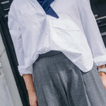 Norabel oversized hemd - White
