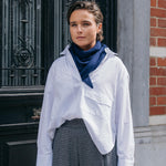 Norabel oversized hemd - White