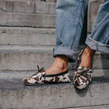 Tommy mocassin - Cow print