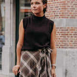 Mil knitwear top - Dark brown