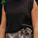 Mil knitwear top - Dark brown