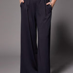 Meggy broek in stretch stof - Navy