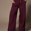 Len straight leg broek - Plume