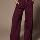 Len straight leg broek - Plume