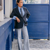 Dean tie - Grey Checks