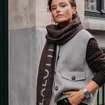 LL scarf - Brown