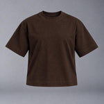 Lucy oversized t-shirt - Brown