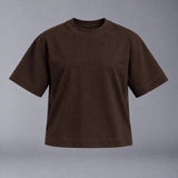 Lucy oversized t-shirt - Brown