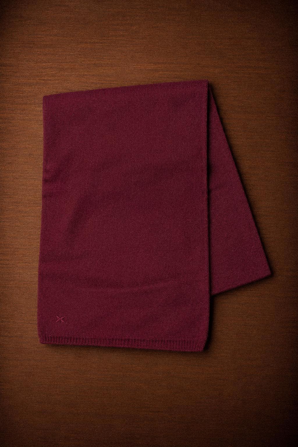 Gimini knitwear scarf - Burgundy