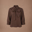 Sienna blouse met afneembare strik - Brown