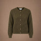 Alana mohair gilet - Khaki