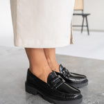 Matteo moccasin - Zwart