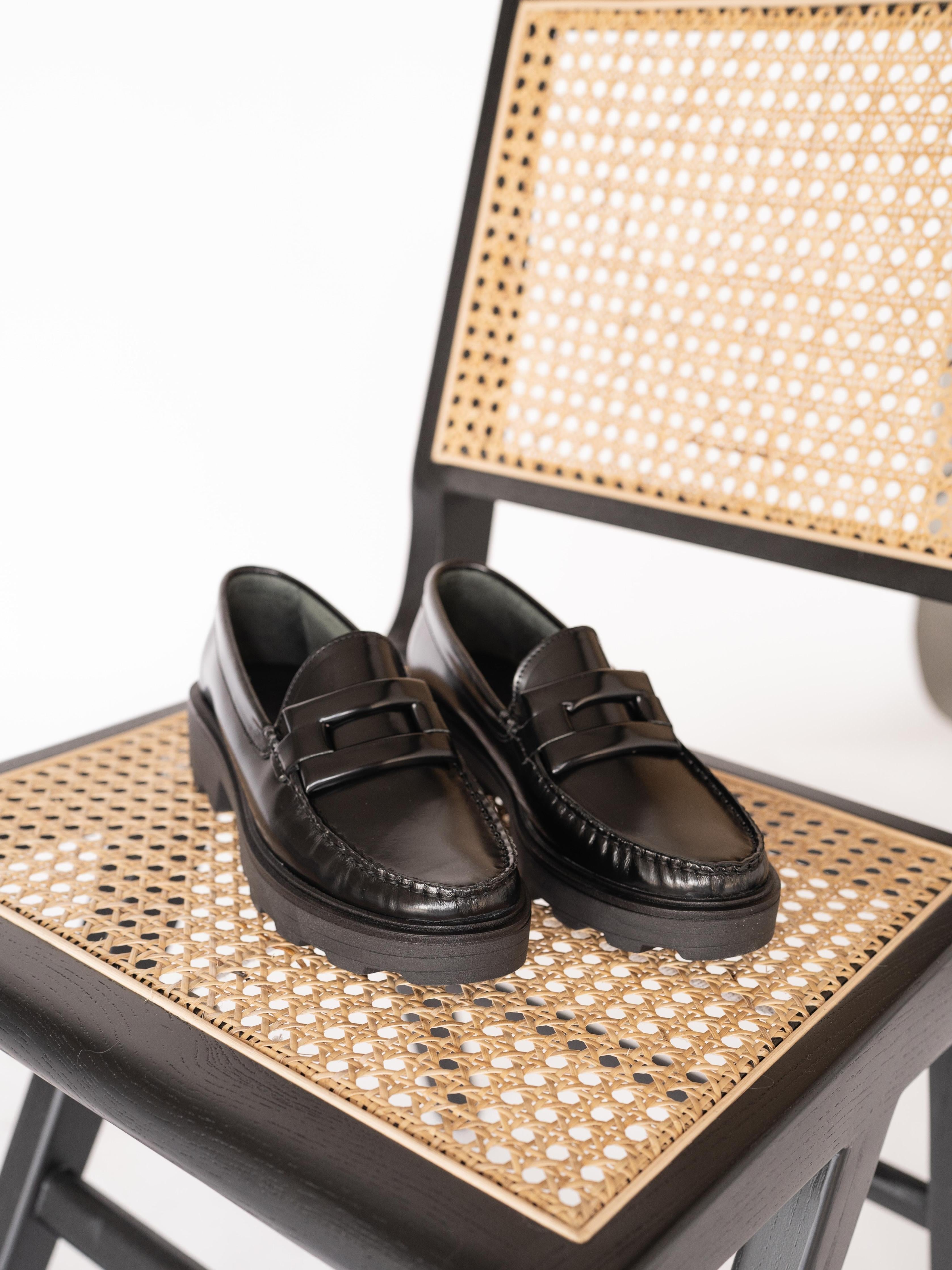 Matteo moccasin - Zwart