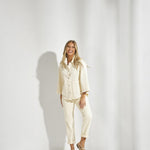 Overhemd in jeans - Ecru