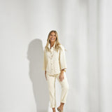 Overhemd in jeans - Ecru