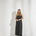Strapless jurk - Zwart