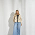 Korte trenchcoat - Camel