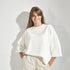 Sweater met driekwartsmouwen - Wit