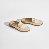 Slipper met kleurdetail - Sand