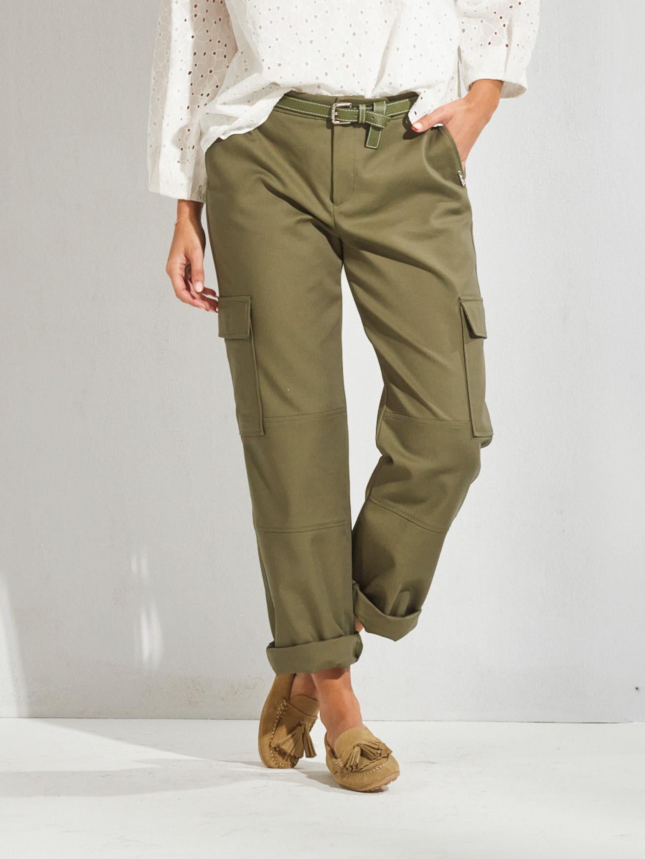 Cargo broek - Kaki