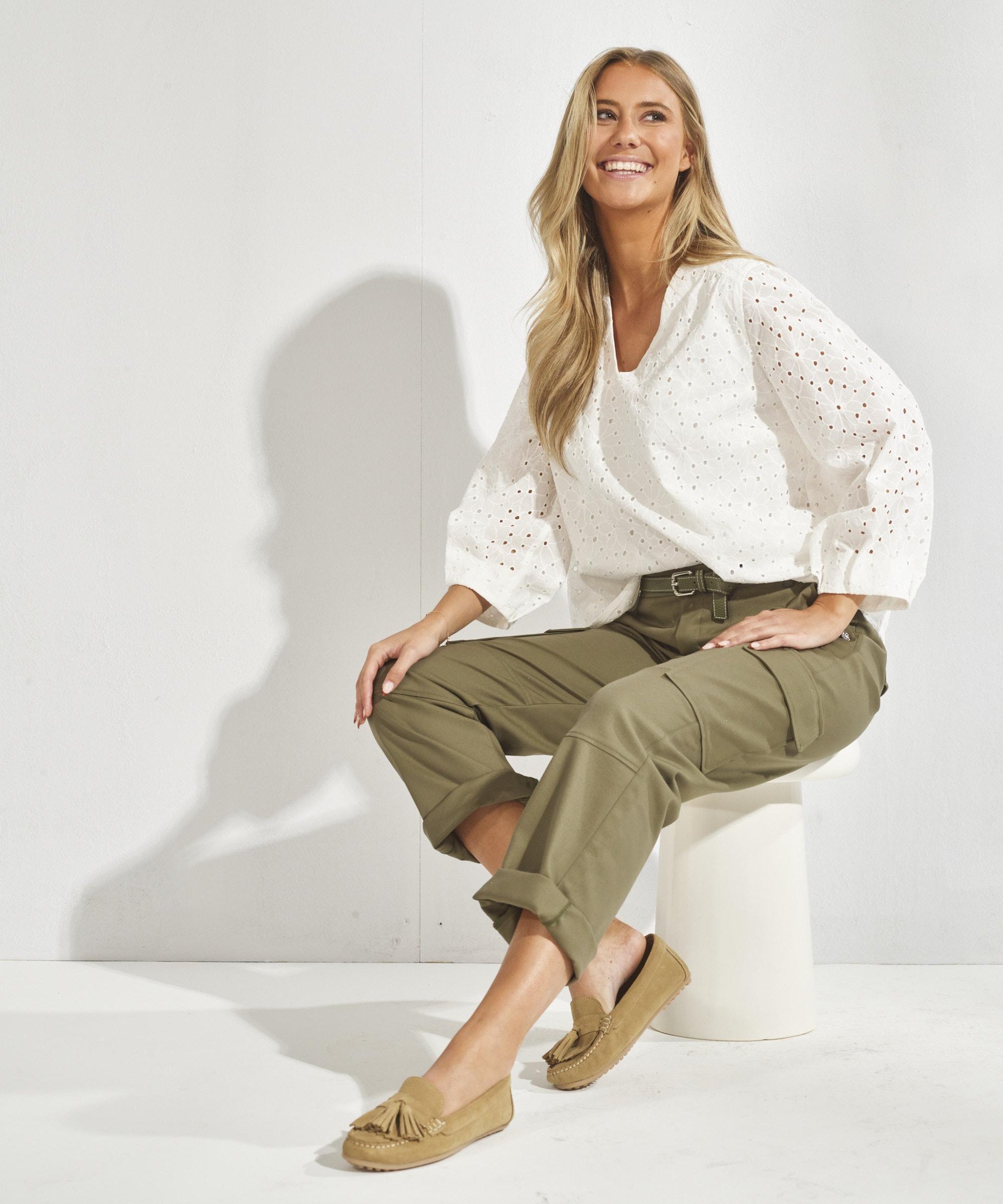 Cargo broek - Kaki