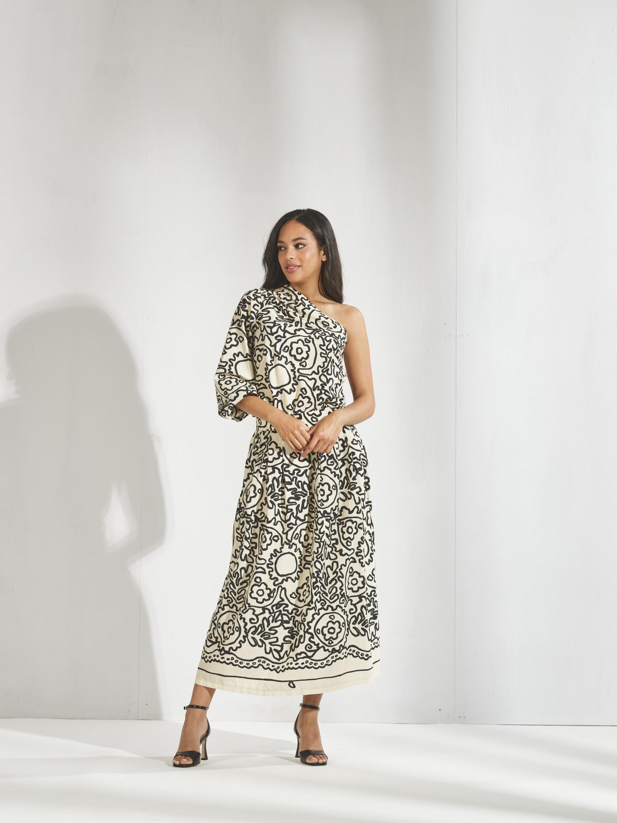 One shoulder blouse - Zanzibar