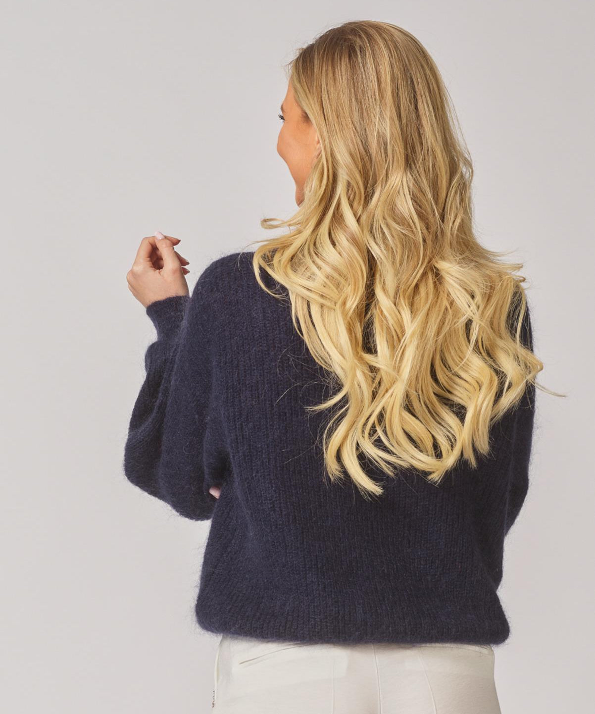 Gilet met knopen - Navy