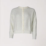 Gilet met knopen - Ecru