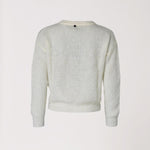 Gilet met knopen - Ecru