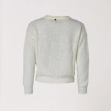 Gilet met knopen - Ecru