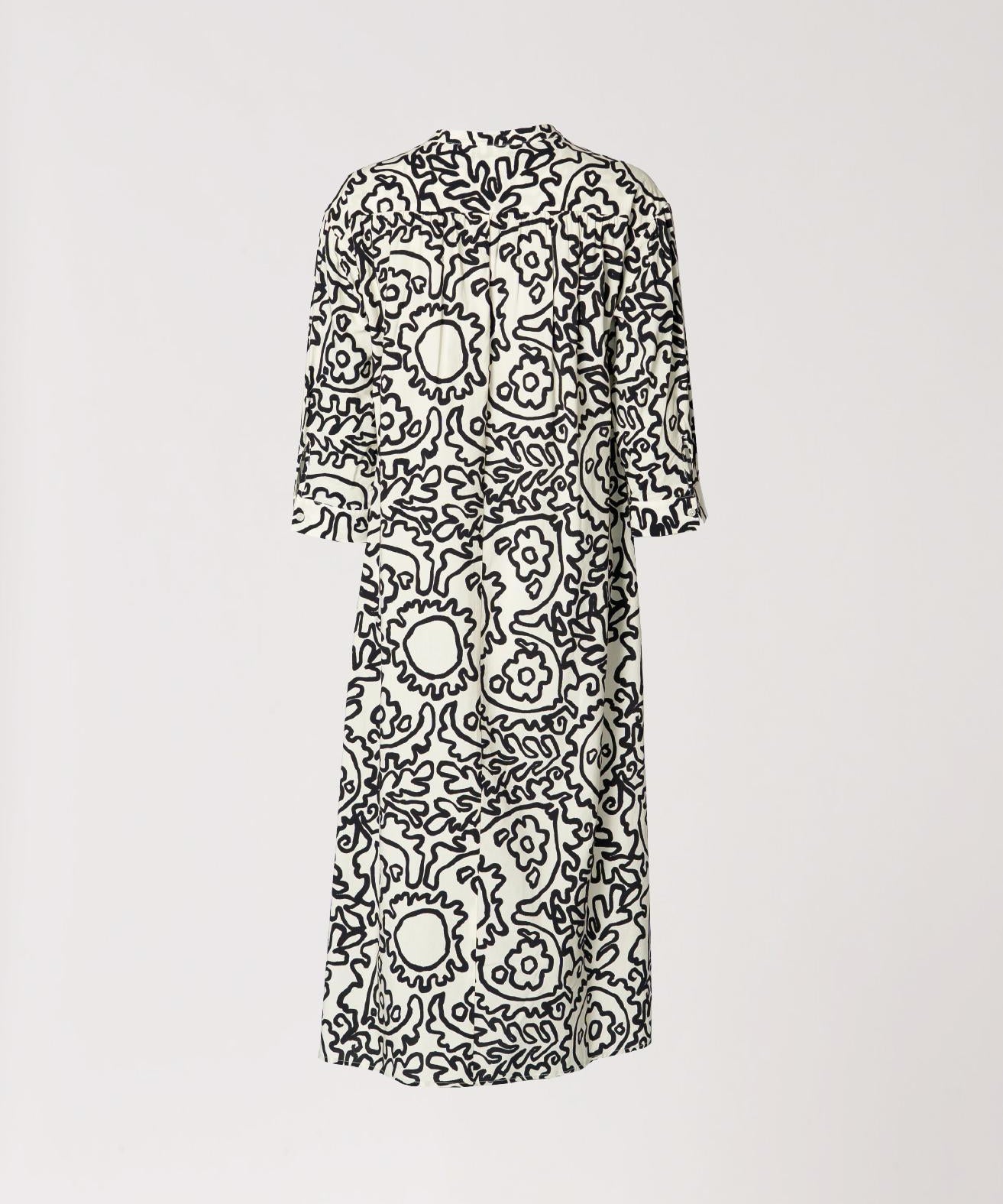 Lange katoenen jurk met print - Zanzibar
